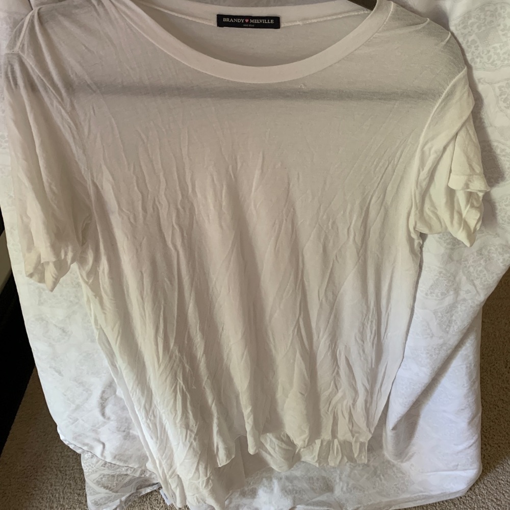 White tee